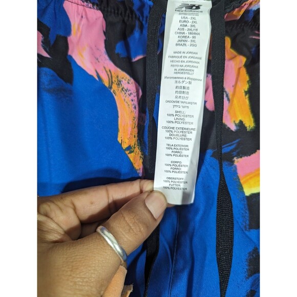 New Balance Womens Multicolor Running Pull on Shorts Sz 2XL Training Jogging - Picture 5 of 6